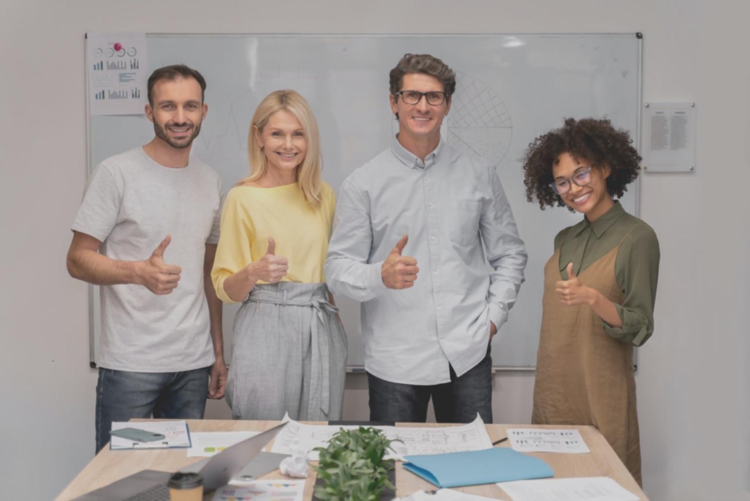 Professional finance team working on budget compliance analysis in modern Australian office environment